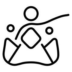 Image  vector line icon design