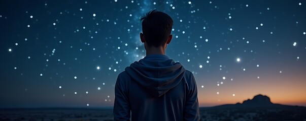 man in the night