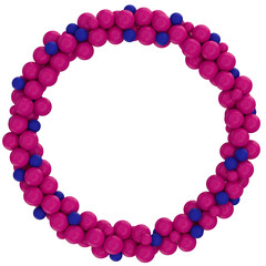 Vibrant 3D Spheres & Particles in Neon Duo-Tone – Abstract Motion-Inspired Compositions Featuring Glossy Blue and Pink Balls in Dynamic Circular and Flowing Formations