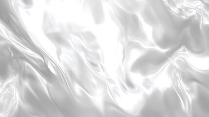 Obraz premium Abstract image of flowing, white fabric.