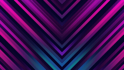  Striped Neon Gradients – Abstract Blue and Pink Line Backgrounds with Synthwave Aesthetic for Posters, Prints, Devices, and Futuristic Graphic Design Projects , Zigzag