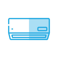 Air conditioner icon design template