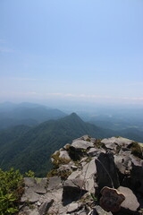 『登山』鳥取県大山  槍ヶ峰山頂の景色！！伯耆大山稜線...