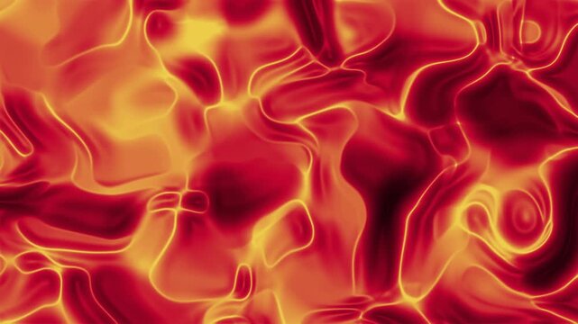 Abstrakte Flammen-Textur, Fl&uuml;ssiges Feuer-Footage