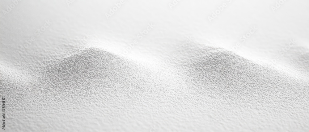 Poster close-up of soft white textured surface with gentle undulating mounds creating a peaceful and minima