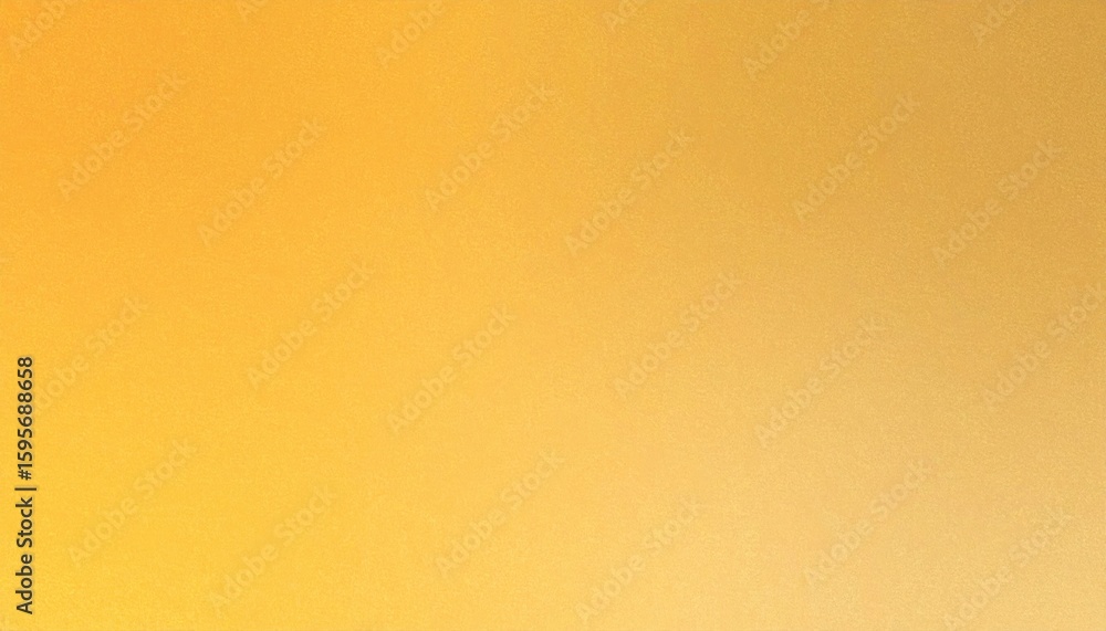 Poster faded yellow to amber gradient with retro noise texture abstract background