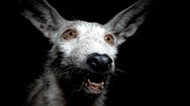 Mythological chupacabra - a wild creature in nature that doesn't actuall exist