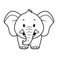 baby elephant cartoon