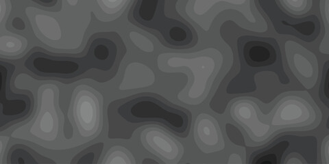 Abstract topographic map illustrative design in shades of gray perfect for backgrounds and visual compositions