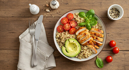 Healthy Eating and Balanced Diet Concept