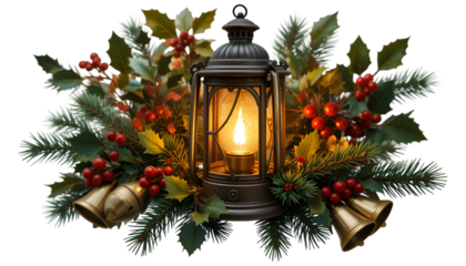Christmas lantern decor holiday season winter festive decoration background image stock photo free download isolated on transparent background