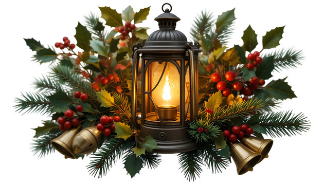 Christmas lantern decor holiday season winter festive decoration background image stock photo free download isolated on transparent background