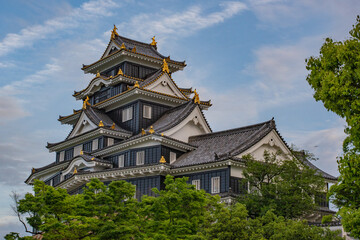 castle in the mountains