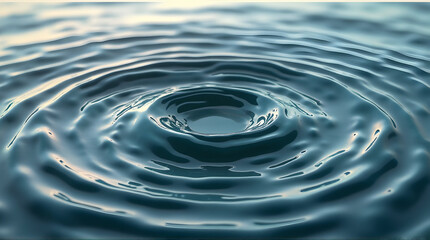 Water Surface Ripples with Circular Wave Motion