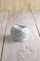 Hilo de crochet gris