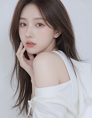 korean girl woman model