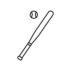 Baseball Icon Perfect for Sports, vector flat Sports Games Baseball illustration for web and app..eps