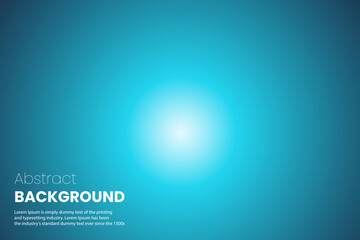 A focused radial gradient transitioning from deep indigo at center through cyan to icy blue, perfect for splash screens and app intros