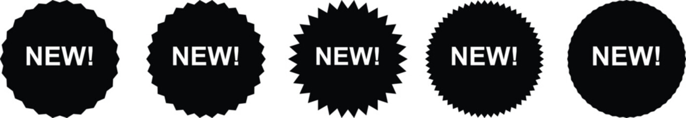 Fototapeta premium New Tag Set