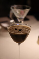 Upscale dining in downtown Columbus featuring gourmet steak dishes, roasted potatoes, and artisan cocktails. A sophisticated culinary experience highlighting modern American cuisine and vibrant platin