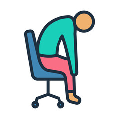 Workplace Burnout Icon