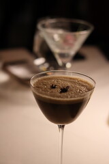 Upscale dining in downtown Columbus featuring gourmet steak dishes, roasted potatoes, and artisan cocktails. A sophisticated culinary experience highlighting modern American cuisine and vibrant platin
