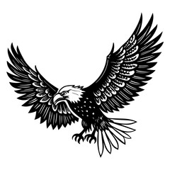 Fototapeta premium eagle in the form