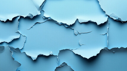 A close-up texture of old, peeling blue paint on a weathered wall. This grunge background is perfect for artistic or vintage-themed designs