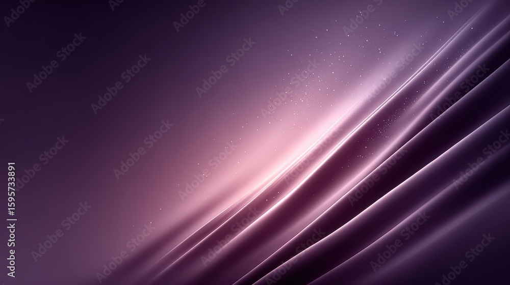 Poster deep purple background with diagonal light streaks and soft vignette, leaving space for messaging