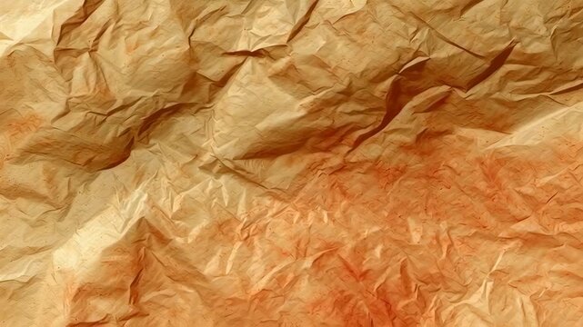 Wax paper texture with translucent surface and food packaging functionality 4K Seamless loop animation