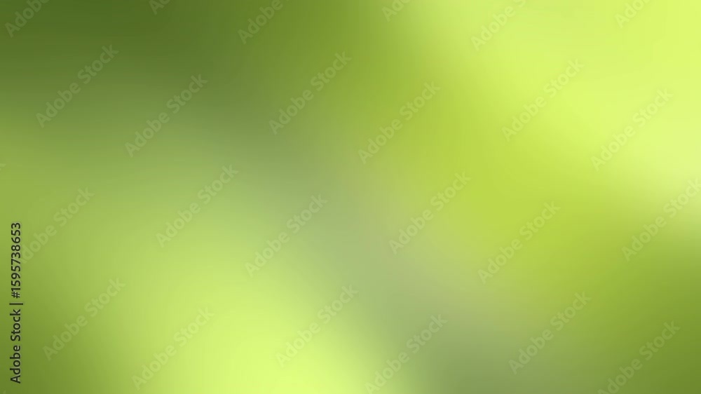 Poster green abstract background with blurred light and a gradient nature design, perfect for a chroma key 