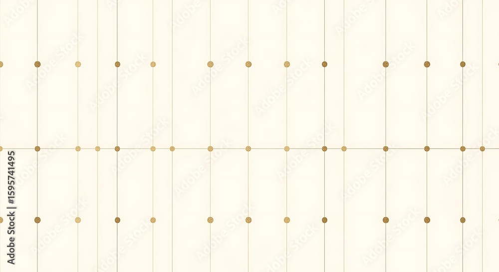 Aufkleber elegant minimalist background with golden lines and dots creating a rhythmic pattern