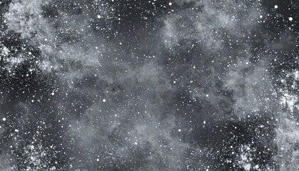 Obraz premium 天の川を模したメタリックパウダー粒子の夜空グラフィックテクスチャ