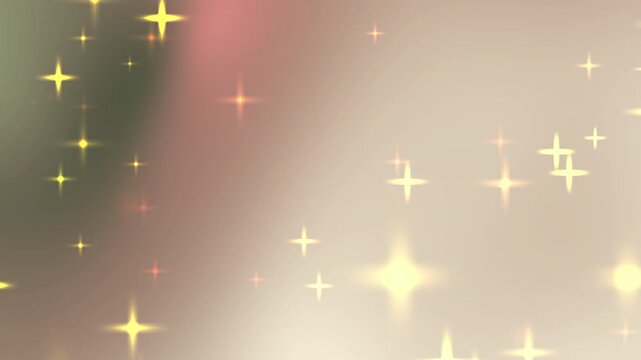 Abstrakte Hintergrund-Sequenz mit goldenen Sternen