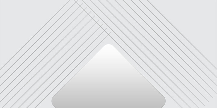 background design with diagonal line pattern in grey colour. Vector white horizontal template for business banner, formal invitation backdrop, luxury.