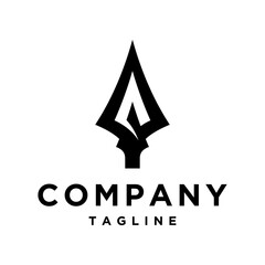 Spear arrow logo design