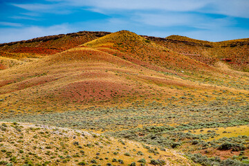 Beautiful mountains in Wyoming