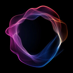 A circle with the glow quot in the dark