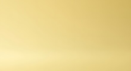 Obraz premium Uniformly lit soft goldenyellow background with slight gradient