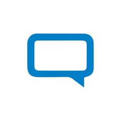 chat icon on a white background