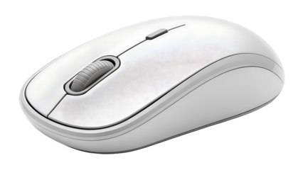 an ergonomic wireless mouse with a comfortable g transparent background