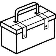 Outline Toolbox Icon Design