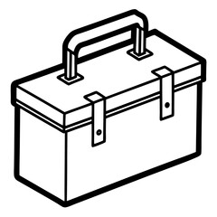 Outline Toolbox Icon Design