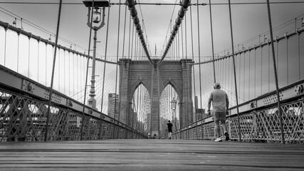 The Brooklyn Bridge in New York City