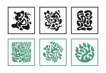 Collection of vector abstract icons