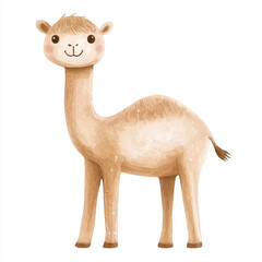 Fototapeta premium a cute animal of Camel