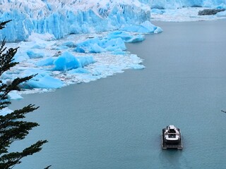 Glaciar Perito Moreno en Argentina