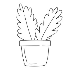 vector illustration of a plant