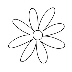 abstract flower vector illustration