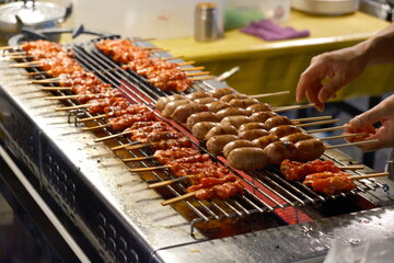 タイの串焼き
